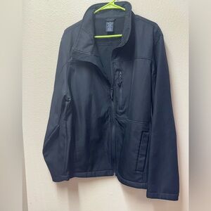 Faded Glory Black Polyester Jacket